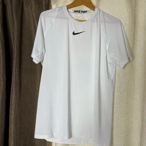 Men’s white Nike athletics shirt size Large